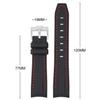20mm Silikonarmband für Swatch X Omega Moon swatch für Seamaster 300 Gebogene Schnittstelle Damen Herren Qualität Ersatz-Uhrenarmband