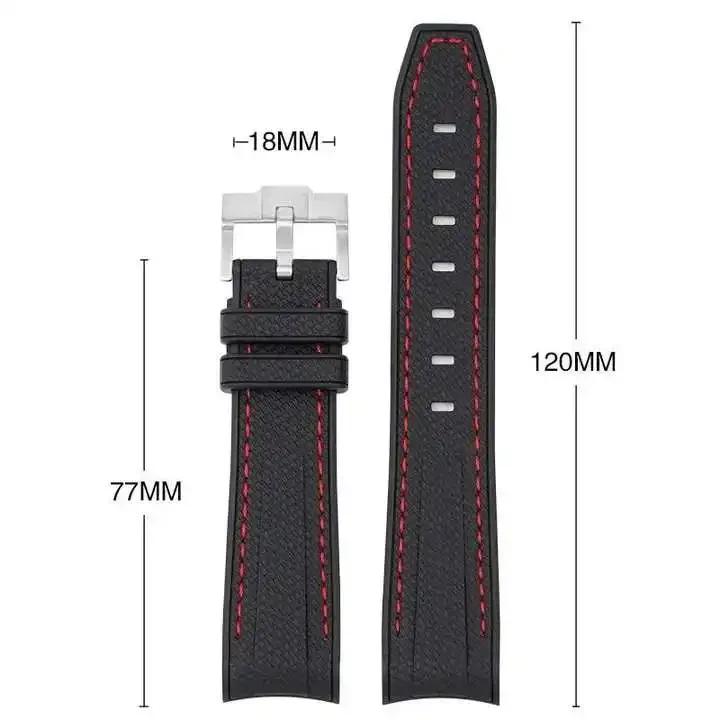20mm Silikonarmband für Swatch X Omega Moon swatch für Seamaster 300 Gebogene Schnittstelle Damen Herren Qualität Ersatz-Uhrenarmband