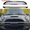 2Pcs Front Upper & Lower Grille Honeycomb Mesh Grille Cover Compatible With MINI One&COOPER R50 R52 R53 51137026202 51137133847