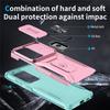 Case for Galaxy S26 Ultra - TPU+PC, Green, With Stand