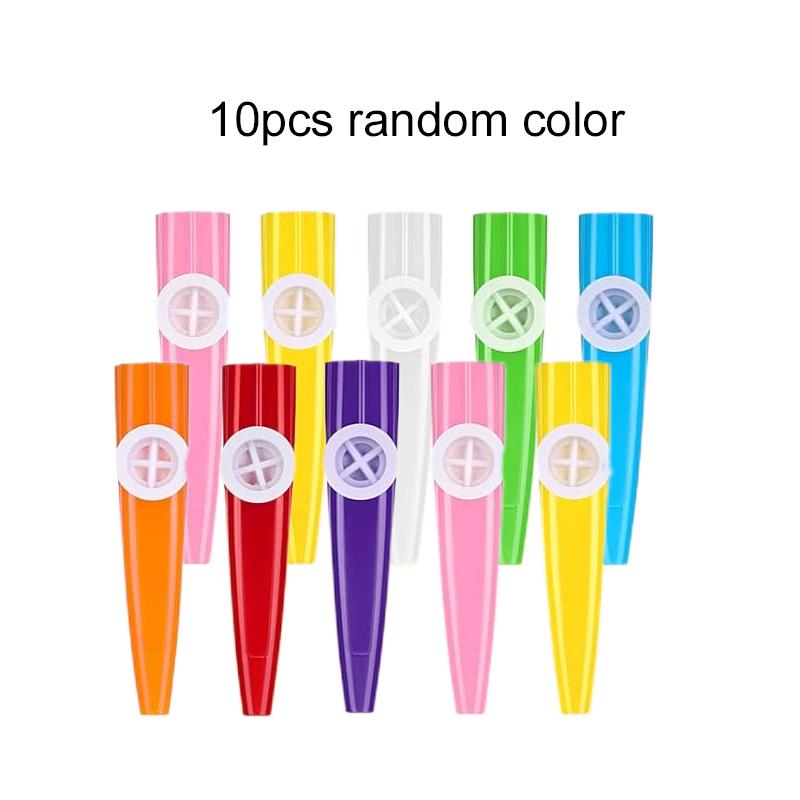 2~20 adet Plastik Kazoo Taşınabilir Müzik Aleti Yeni Başlayanlar İçin Uygun Festival Toplantısı Performans Eğlence Aksesuarları TMZ