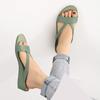 Fashion 2025 Women's Fashionable PVC Low-heeled Sandals and Thick-soled Casual Shoes for Wearing Slippers Outside
