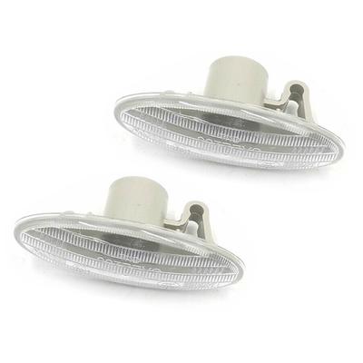 2 pezzi di indicatore di direzione laterale della copertura della luce dell'indicatore del parafango adatto per Nissan Cube Juke Note