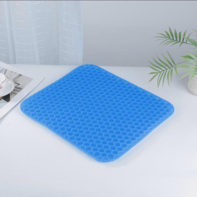 Summer Cooling Gel Seat Cushion - Honeycomb Silicone for Office, Car, and Long Sitting Comfort