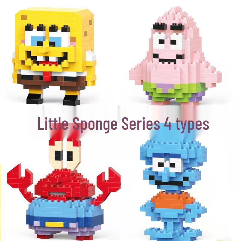 StellaLou Cartoon Minifigure Building Blocks – Educational Assembled Toys Blind Box Gift