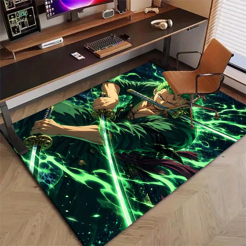 Z-Zoro1Printed Area Rug Carpet for Bedroom Living Room Home Decor Rugs Mat Non Slip Mat Rug for Bedside
