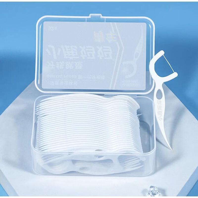 Deer Mother Portable Dental Floss Picks - 1456 Pieces