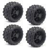 Rubber Car Tire Model Removable Toy Car Modified Parts Easy Install Model Car Wheels  Toy Car