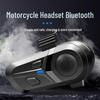 Bluetooth Жесткий Микрофон Шлем-Интерком для Мотоцикла Фулфейс