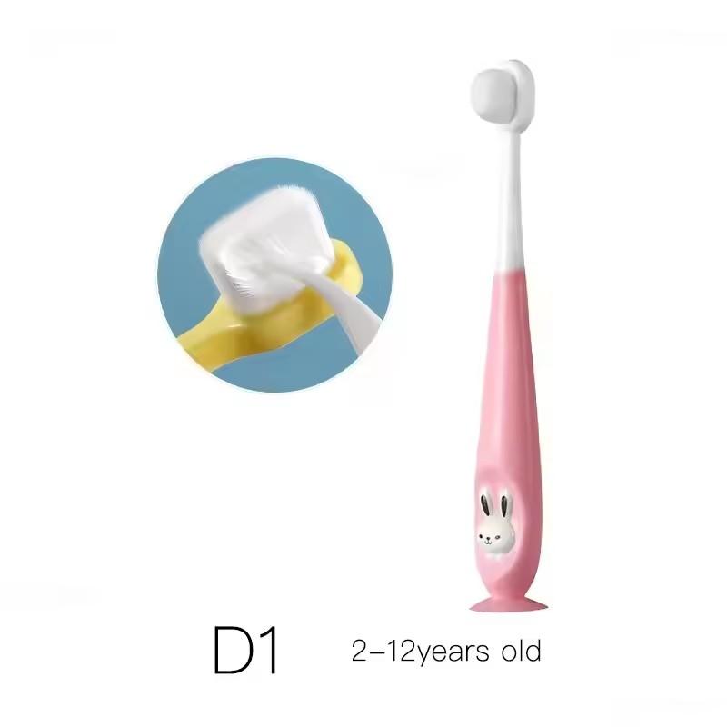 

Cartoon Kids Toothbrush Soft Bristle Dental Brush for Boys & Girls Oral Care Gum Protection Teeth Cleaning Gift for Children