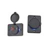 B21Pd Qc+Pd/ B21 A+C 3.1A Car Charger Dual Usb Adapter Round Shape Waterproof Soacket Power Adapter Switch For Car Truck Boat