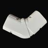 75*65Mm Air Cond Lineset Cover System Pvc White Coupling End Cap Cover Flat Elbow Easy To Install Wall Entry Mouth Air Cond Pipe