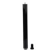 Pool Cue Extension Fit for Cuetec Stick 12 Inch Carbon Fiber Billiard Cue Extension with Bumper Billiard Accessories