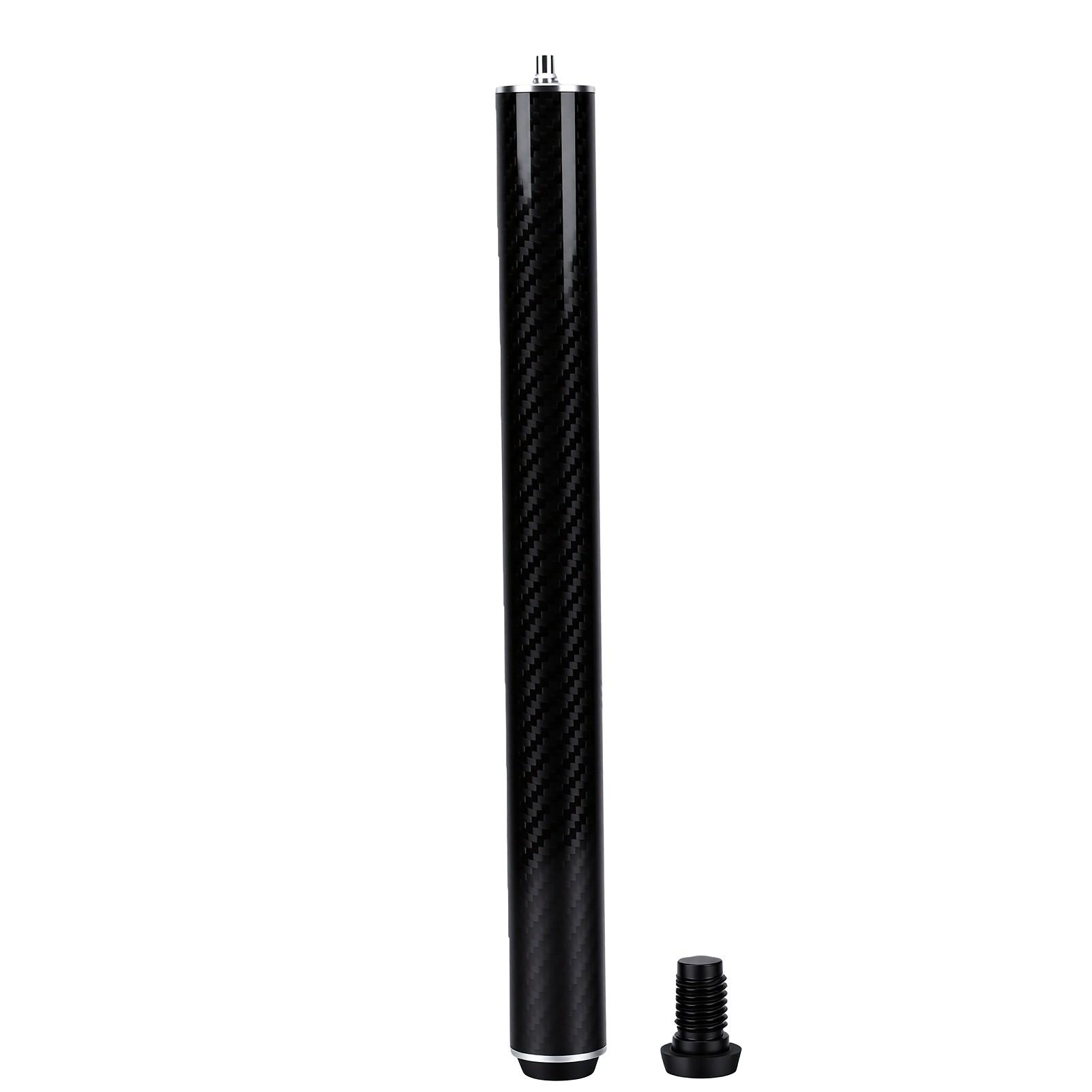 Poolkeu Verlengstuk Geschikt voor Cuetec Keu 12 Inch Koolstofvezel Biljartkeu Verlengstuk met Bumper Biljart Accessoires