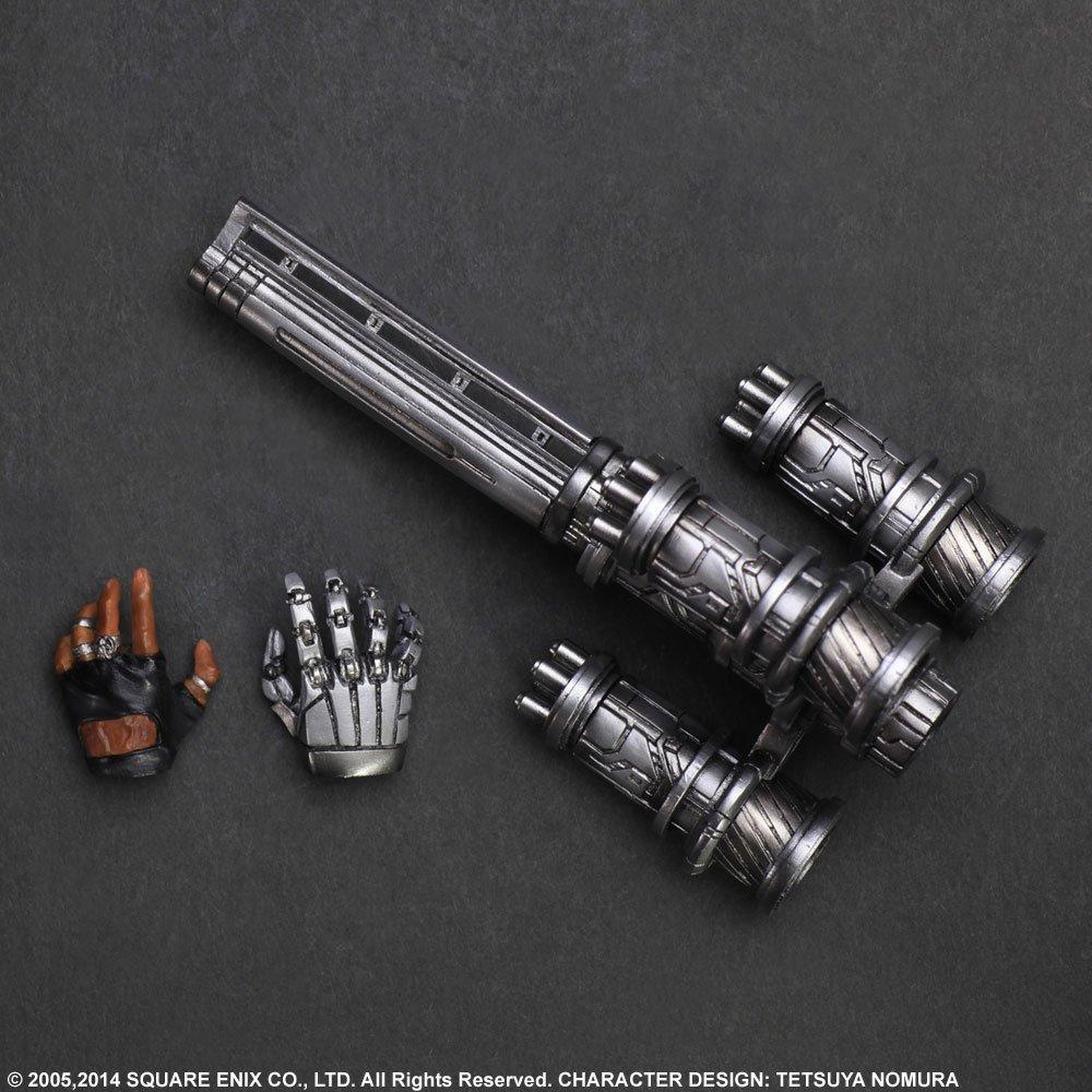 FINAL FANTASY VII ADVENT CHILDREN PLAY ARTS Kai Barret Wallace (Figurina de actiune pictata PVC)