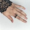 Серебряное кольцо с топазом Лондон Блю 1.71ct, фианитами, вес изделия 2,85 гр (2204541)