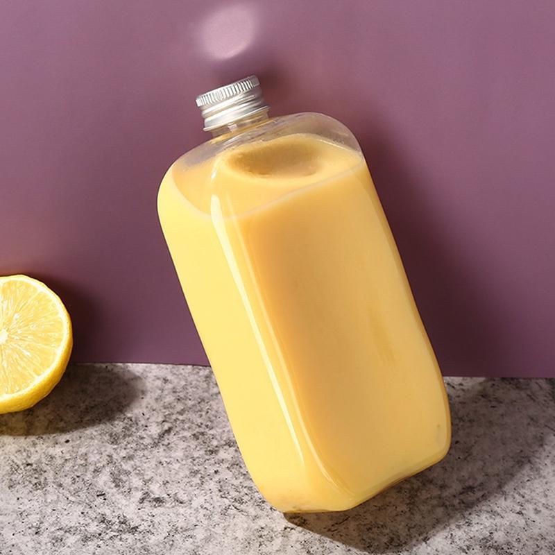 400 ml plastflasker for drikkeoppbevaringsbeholdere drikkevannflasker plastvannflaske med lokk korker