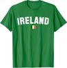 Ireland Flag Vintage Irish Flag Cool Retro Friends Unisex T-Shirt