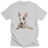 Custom Trendy Bull Terrier T Shirt Men Short Sleeve 100 Cotton Tshirt Casual Tee Tops Fashion Tshirt