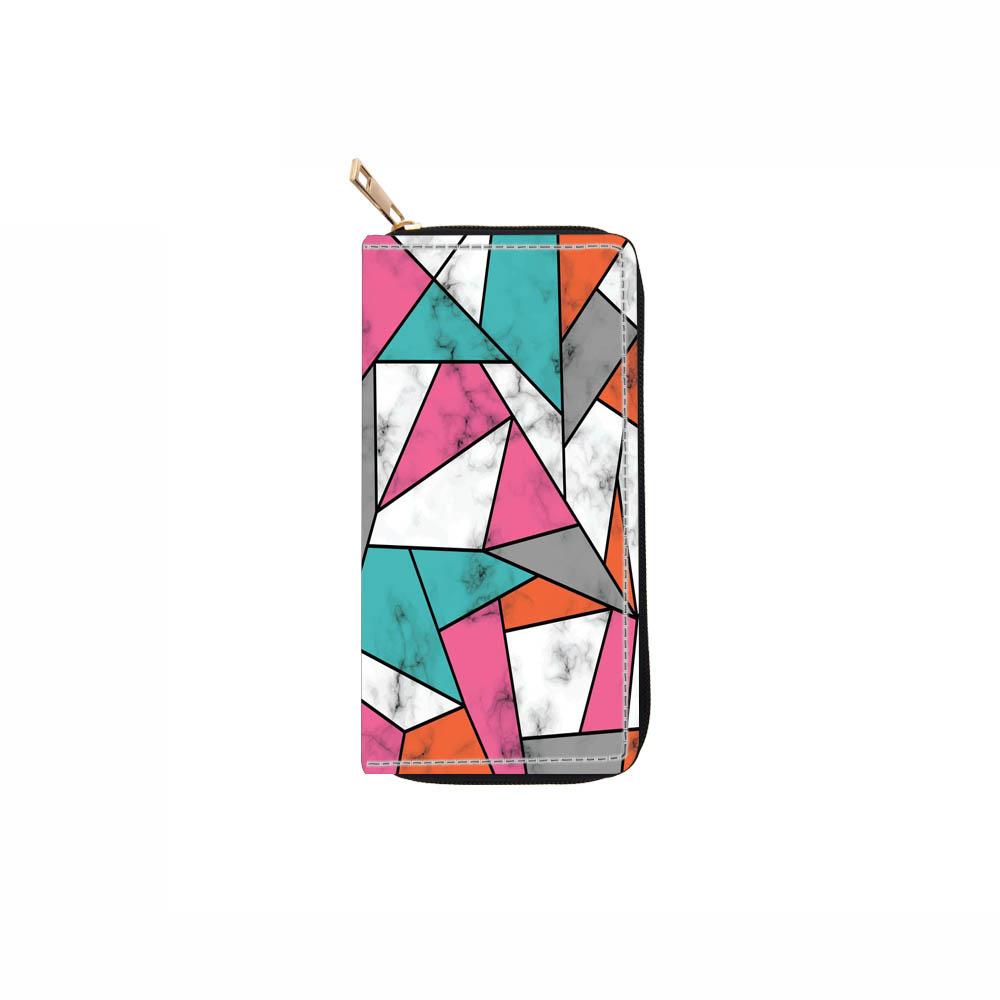 

Этнический стиль мультяшная звезда длинный кошелек на молнии кошелек графика