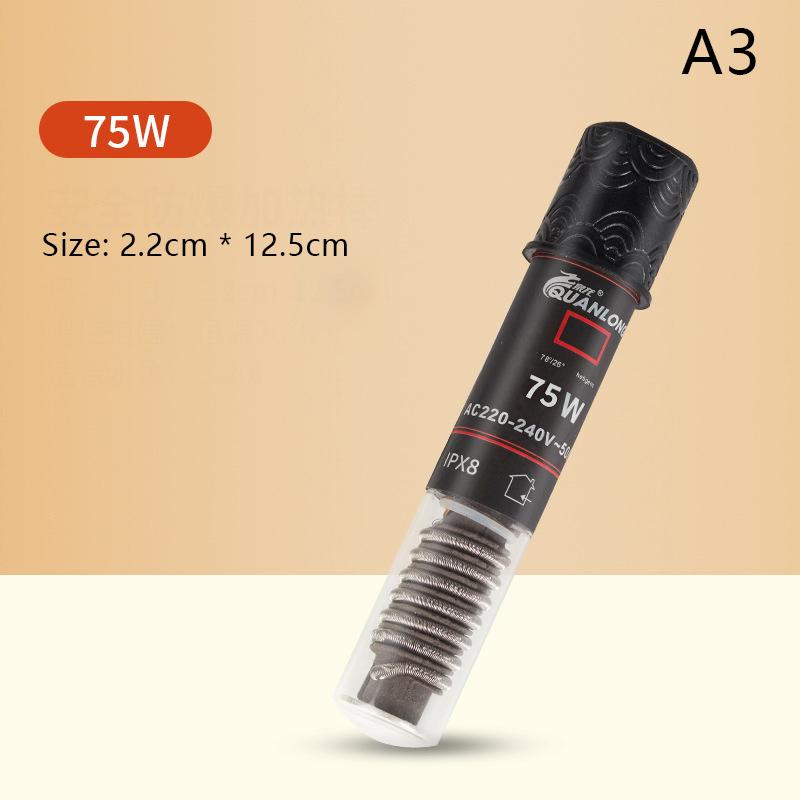 

Us Mini Aquarium Heating Rod For Small Fish Tank 26°C Constant Temperature Aquarium Submersible Thermostat Heater 25W 50W 75W US-75W