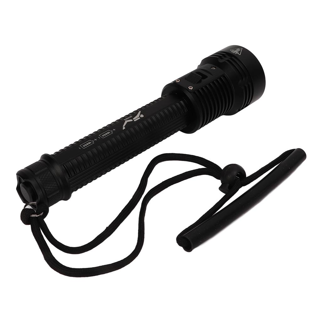 Torcia subacquea T40 Interruttore magnetronico Luce forte Torcia da immersione Impermeabile IPX8 Sott'acqua