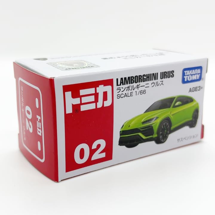 Tomica Asia Exclusive Tomica 02 Lamborghini Urus Overseas Exclusive Tomica Item [Product]