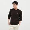 SEPTWOLVES Men's Round Neck Jacquard Sweater