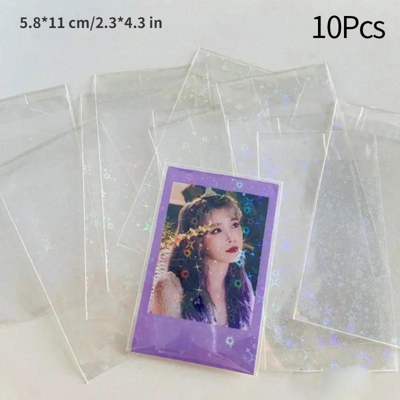 10/50pcs Kpop Photocard Holder Idol Card Collect Book Photo Paper Jam Blank Paper Idol Card Protector Kpop Photocard Sleeve