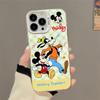 Fun cartoon music note mickey goofy dog for iphone11promax apple 11pr mobile phone case 11 new models