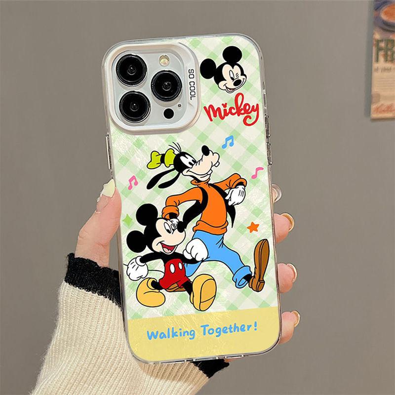 Fun cartoon music note mickey goofy dog for iphone11promax apple 11pr mobile phone case 11 new models
