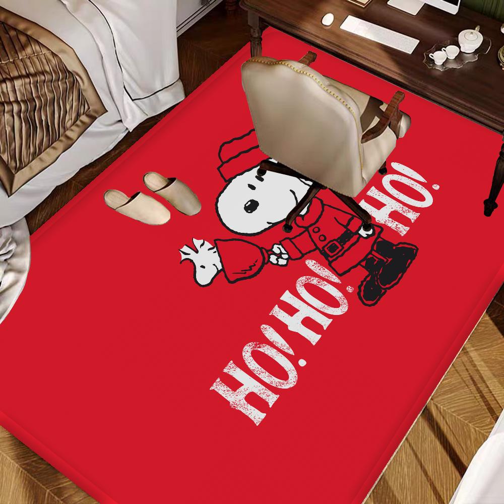 3D cartoon Snoopy Room Mats Cheaper Anti-slip Modern Living Room Balcony Printed Welcome Rug 40x60cm