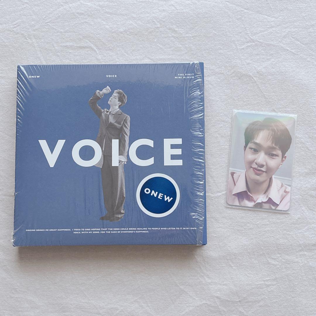 

[USED] ONE WVOICE first solo mini album Aver. with trading card