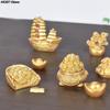 Feng Shui Glücksbringer Fa Cai Geldbaum Goldbarren Tasche Glücksbringer Frühlingsfest Maskottchen Desktop Ornament Auto Wohnkultur Handwerk