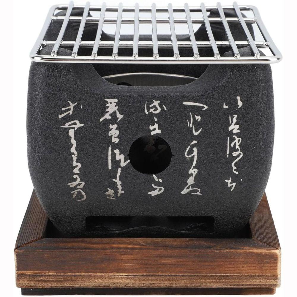 Aluminium Alloy BBQ Grill Mini Small Charcoal Stovecha New Rcoal Grill  Indoor Outdoor