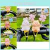 Cute Bunny Windmill Plush Car Decoration Creative Cartoon Small Gift Bulk