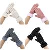 Warm Full Finger Mittens Touch-screen Riding Protective Mittens Plush Driving Gloves  Cycling