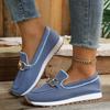 **Fashionable Hot Selling Sexy Loafers for Women Spring and Autumn New Round Toe Thick Sole Comfortable Casual Sports Shoes