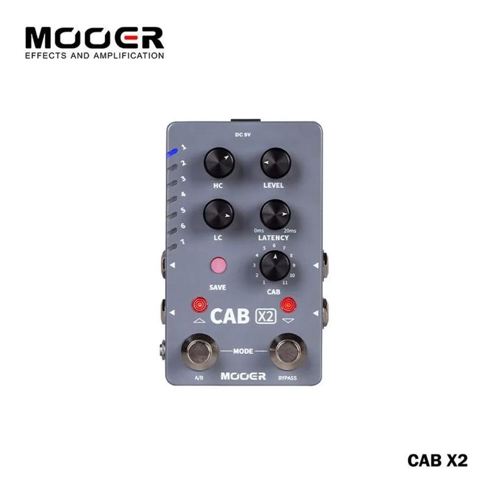 

Mooer Cab X2 Гитарная стерео педаль мультиэффектов