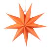 30cm Nine-pointed Star Paper Kid Room Hanging New Year Party Ornament Decor