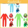 Roblox Rainbow Friends Cosplay Kostuum Jumpsuit Masker Pak Voor Kinderen Feest Verkleden