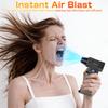 Multi-scenario Use Electric Air Duster Jet Fan Turbo Blower Cleaning Blowing Tool 110000RPM Blow And Suction 2 In 1 Blow Snow With Outlet Nozzles