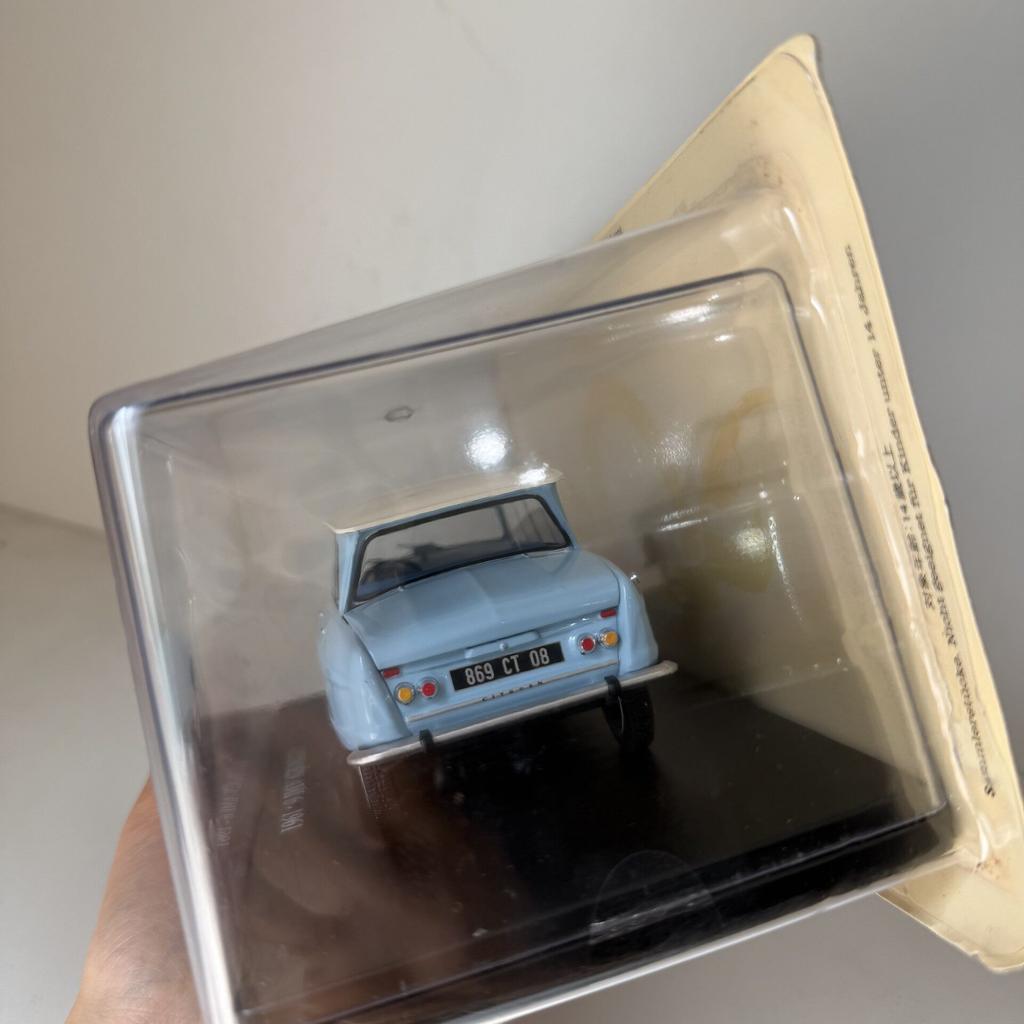 QEJO7 Diecast IXO 1/24 Scale CITROEN AMI 6 1961 Alloy Car Model