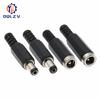 DC Female Male Power Plug 5.5mm X 2.1mm Male Female Jack Socket Adapter Connectors Set For DIY Projects Connector