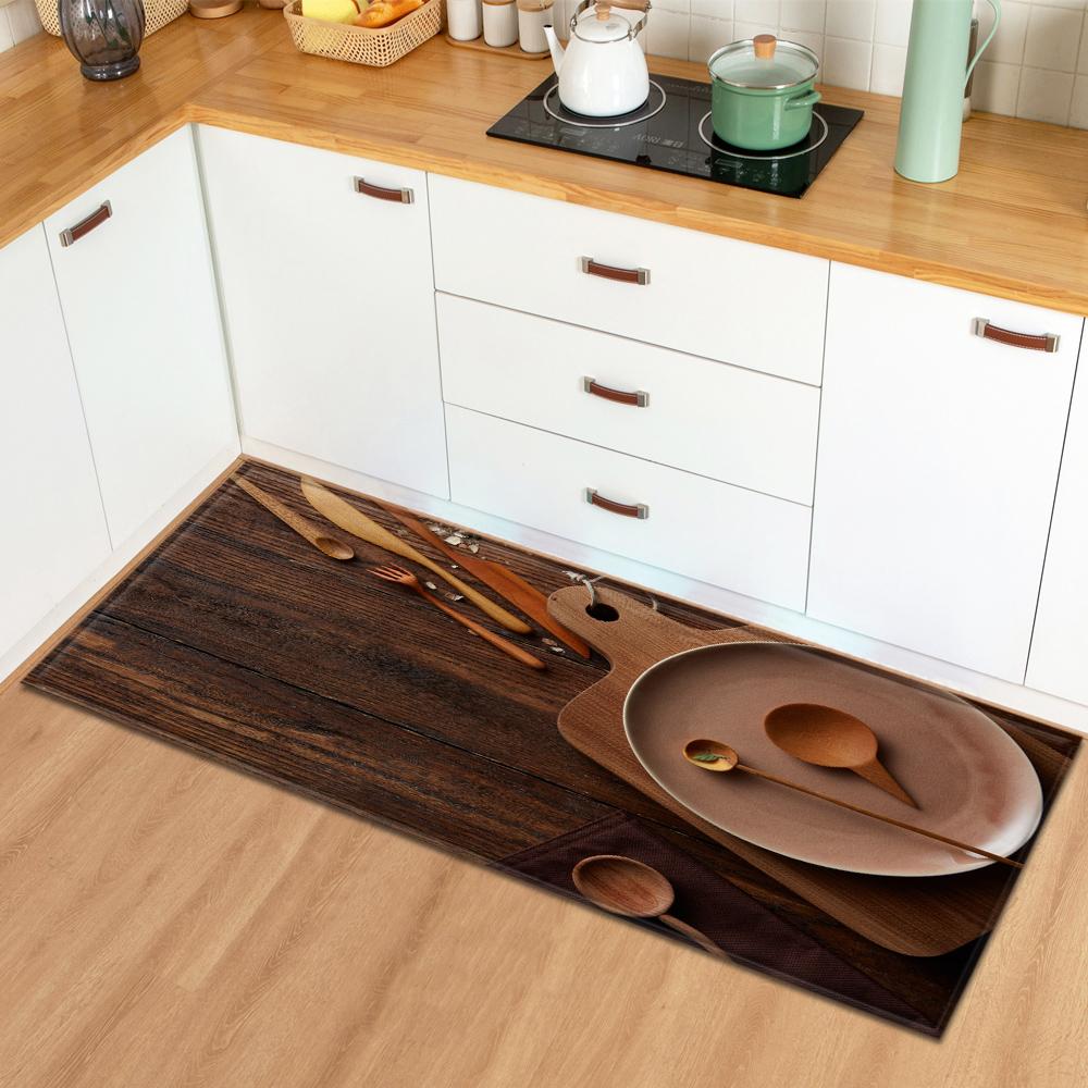 Home Bedroom Living Room Long Carpet Entrance Bathroom Non-slip Floor Mat Modern Kitchen Carpet