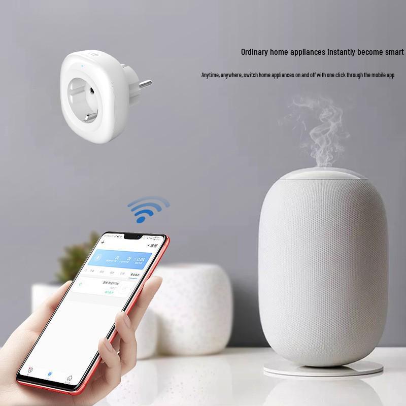 16A EU Smart WiFi Socket with Alexa & App Control – German Standard Plug