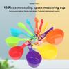 1 Set Pratico Misurino Bilancia Design a Segni Multiuso Lunga Durata Impilabile Cucchiaio Tazza Accessori da Cucina
