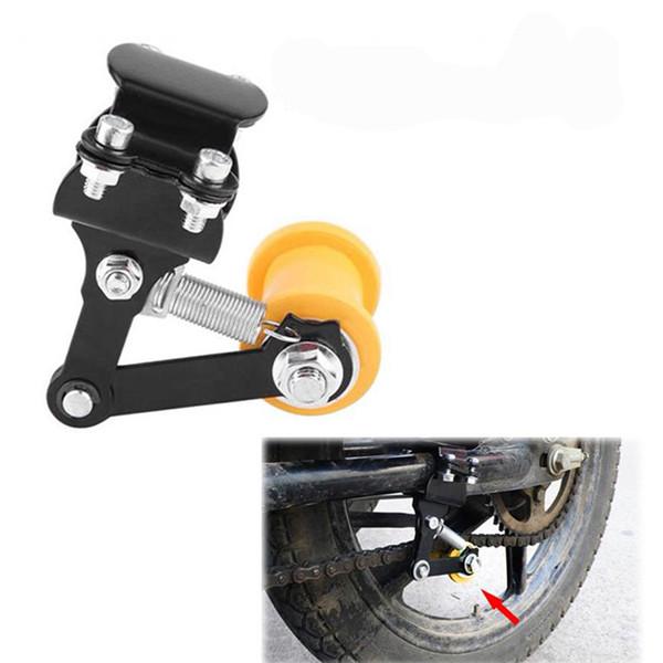 Durable Chain Tensioner Retrofit Iron 4Colors Useful 1Set Adjuster Motorcycle Roller