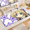 900x400mm Laptop Anime Keyboard Desktop Mats Lucky Star Kawaii Girl Konatas Izumis Mouse Pad Large Extended Non-slip Game Carpet