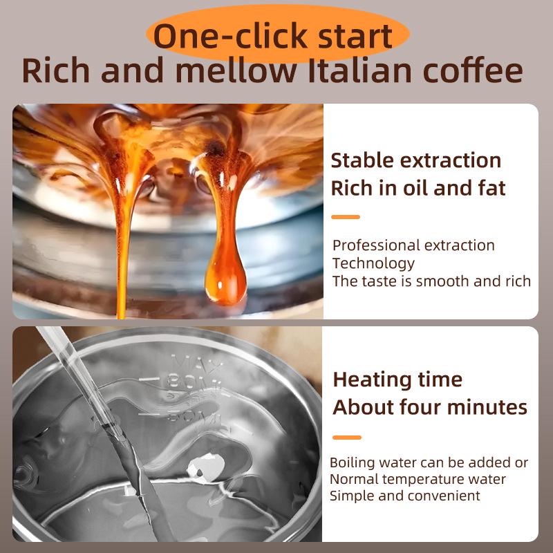 Wireless Portable Automatic Espresso Coffee Maker